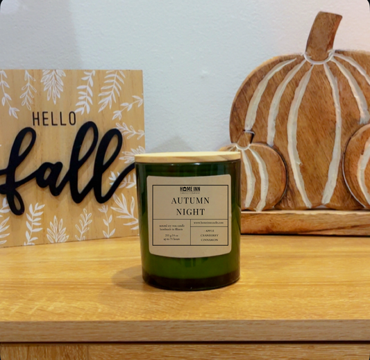 Autumn Night Candle