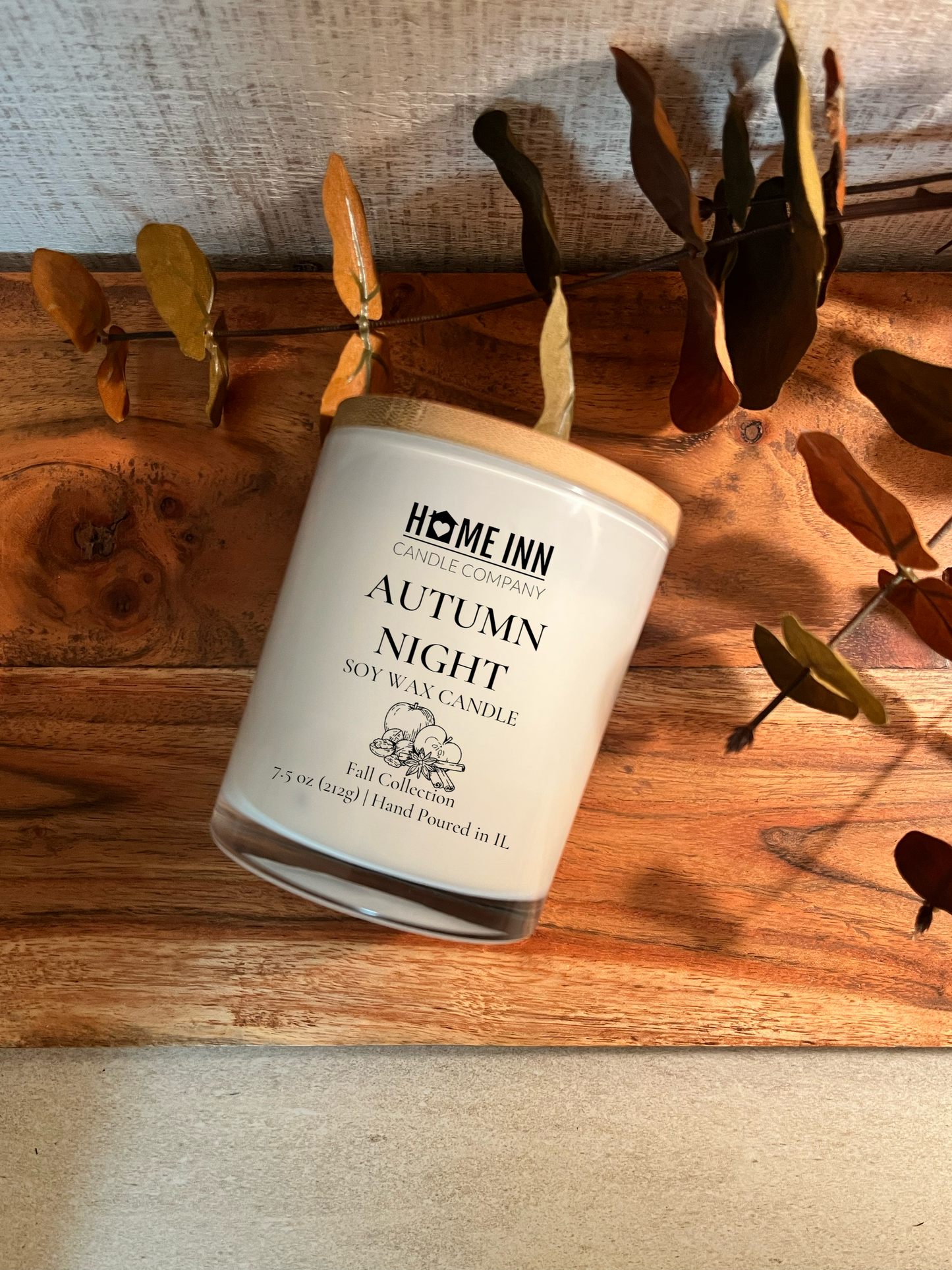 Autumn Night Candle