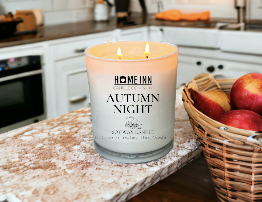 Autumn Night Candle