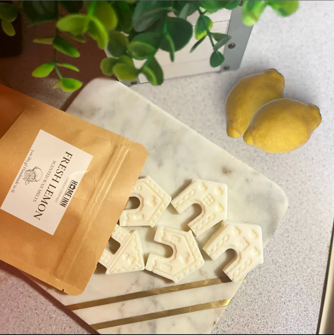 Fresh Lemon Wax Melts | Wax Melts | Scented Wax Melts | Soy Wax