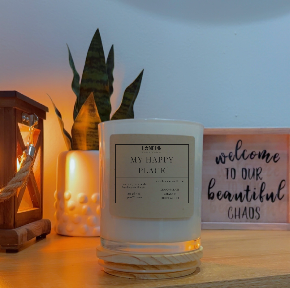 My Happy Place Candle