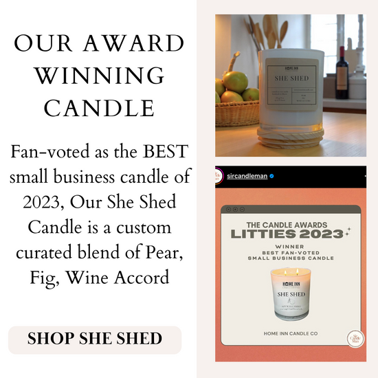 She Shed Candle | Award Winning Candle