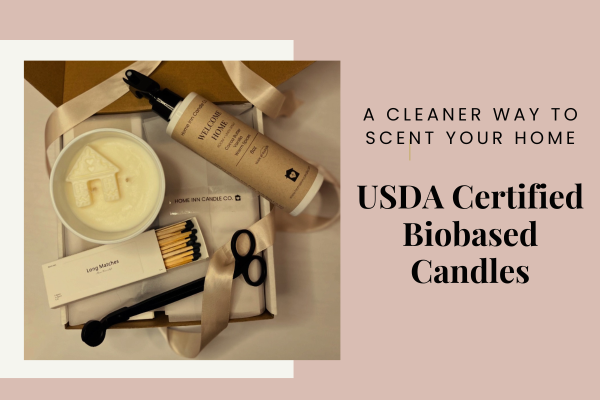 Clean Soy Candles | USDA Certified Biobased | Home Inn Candle Co
– Home Inn Candle Company
