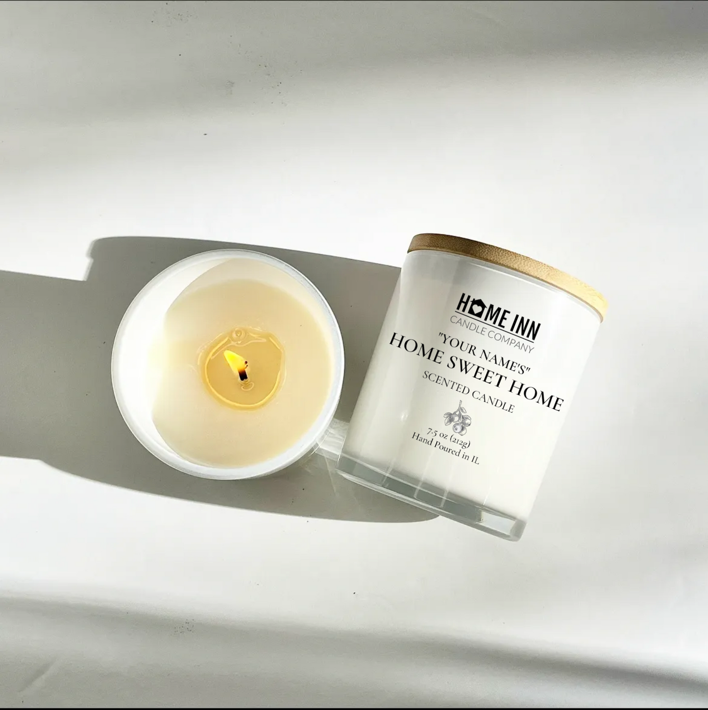 Personalized Candle