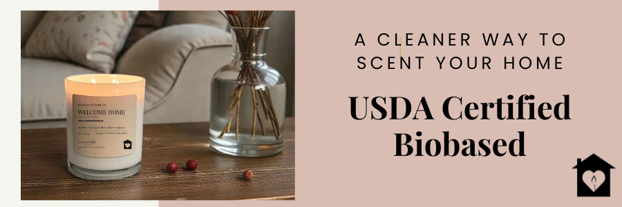 Home Inn Candle Company Earns USDA Certified Biobased Product Label for their Natural Soy Candles