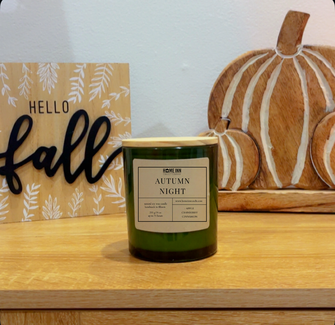 Autumn Night Candle