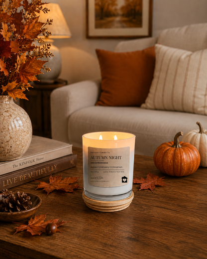 Autumn Night Candle