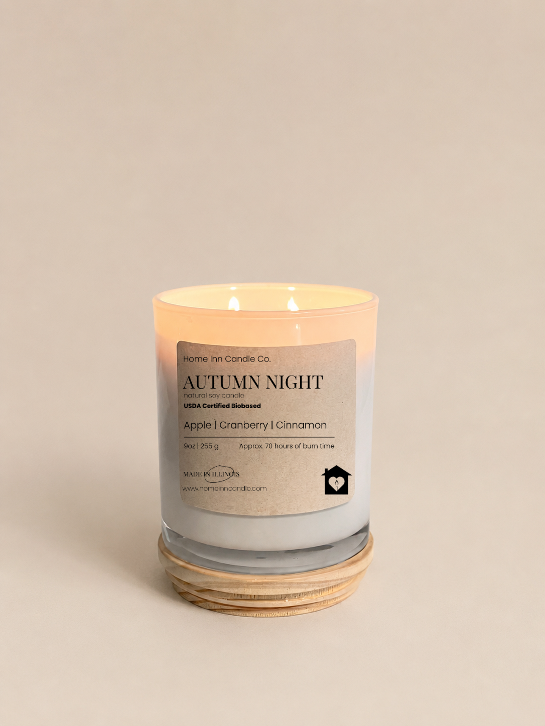 Autumn Night Candle