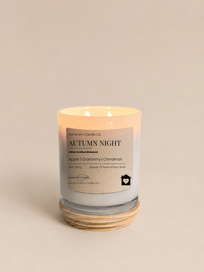 Autumn Night Candle