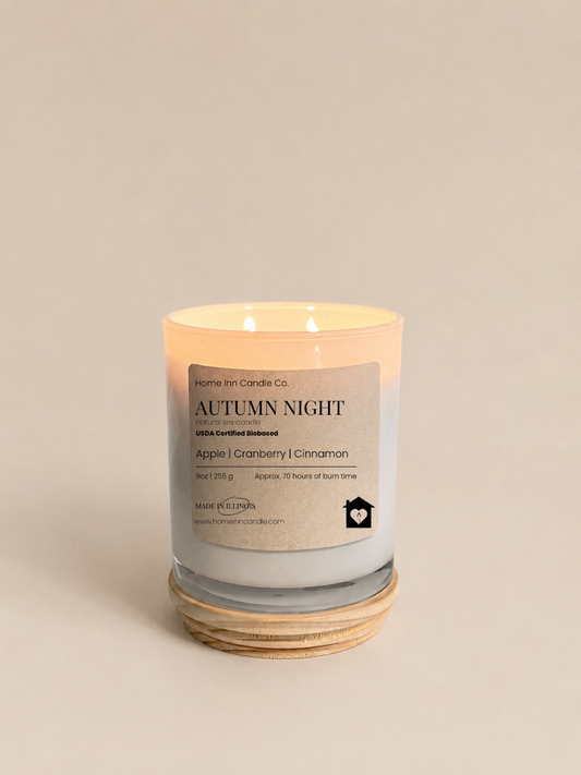 Autumn Night Candle