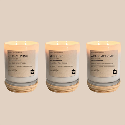 Candle Bundle (standard price $90 you save $13.50)