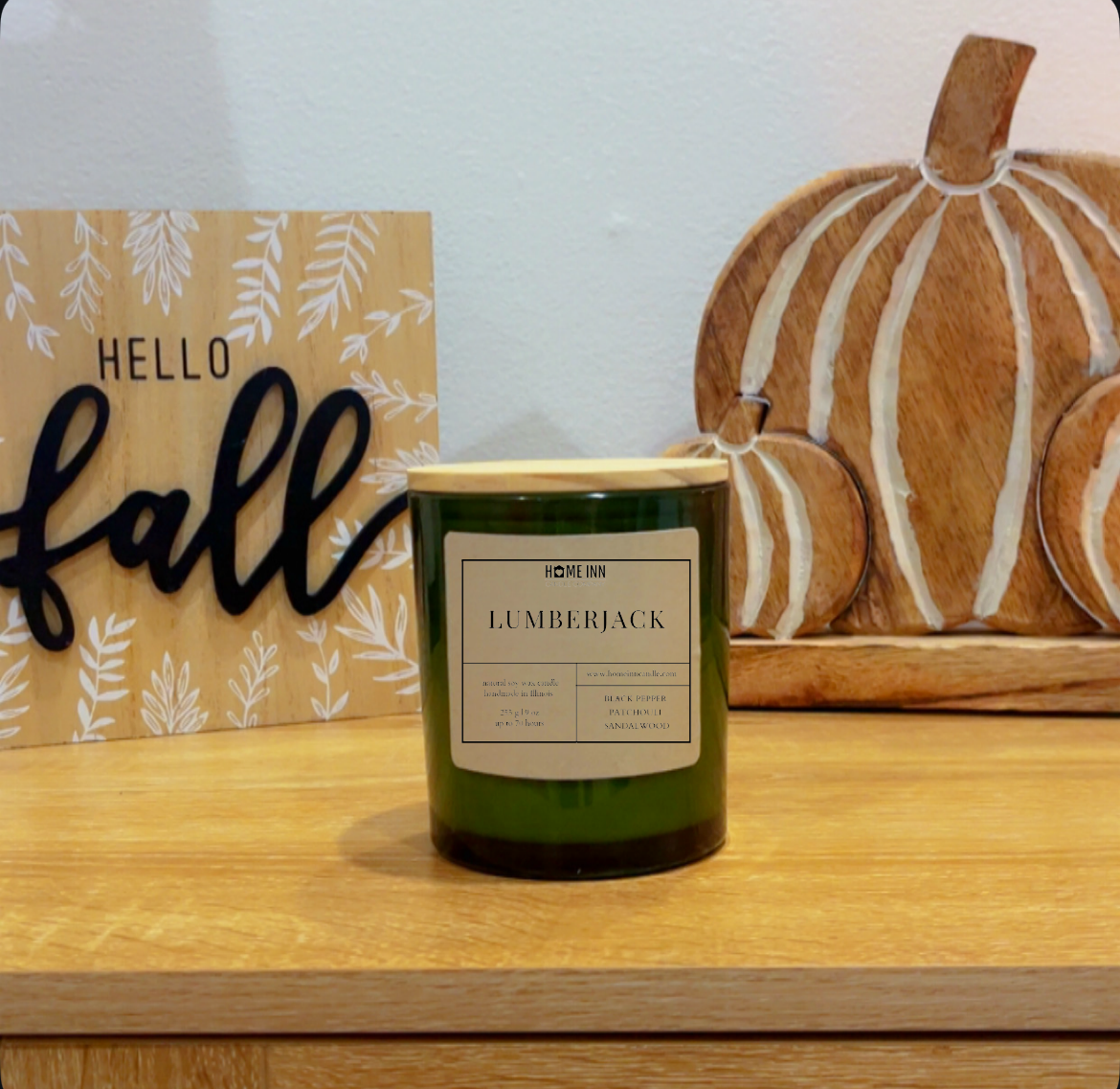 Lumberjack Candle