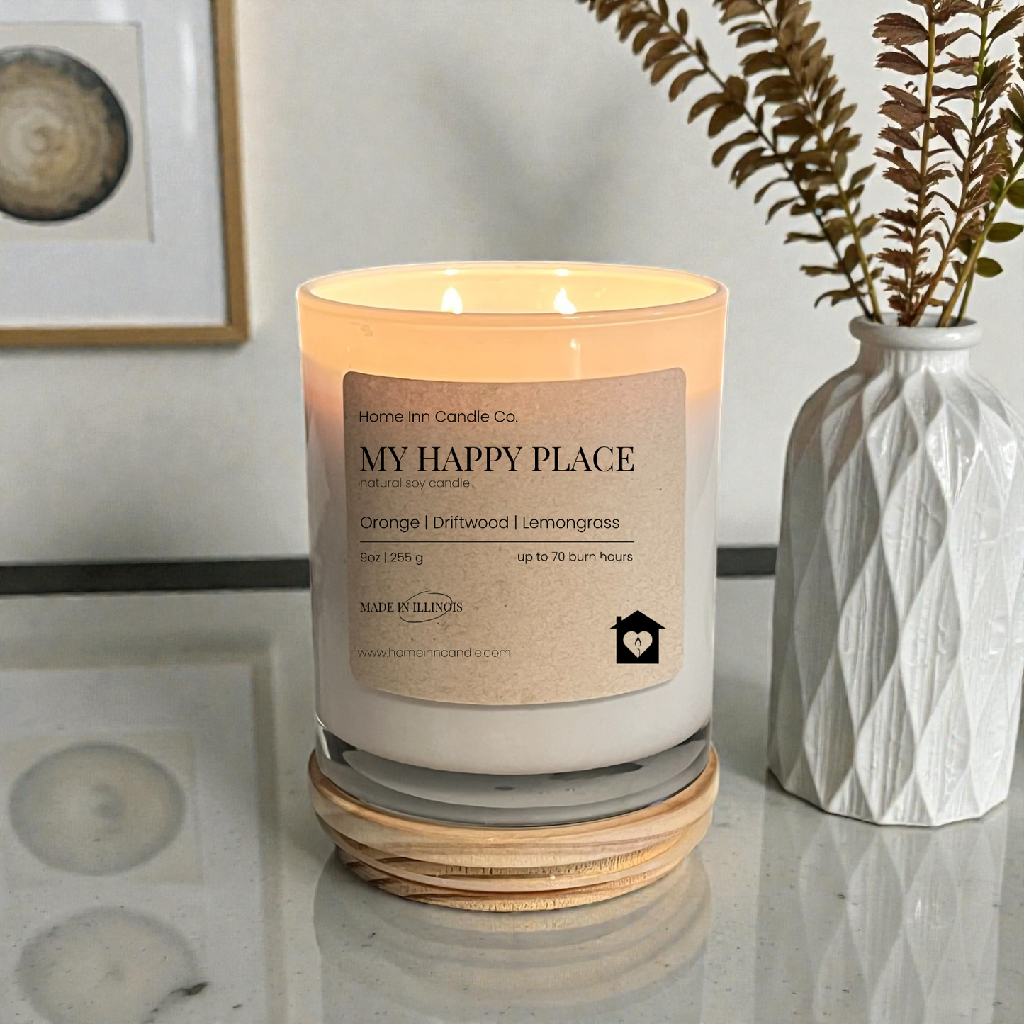 My Happy Place Candle