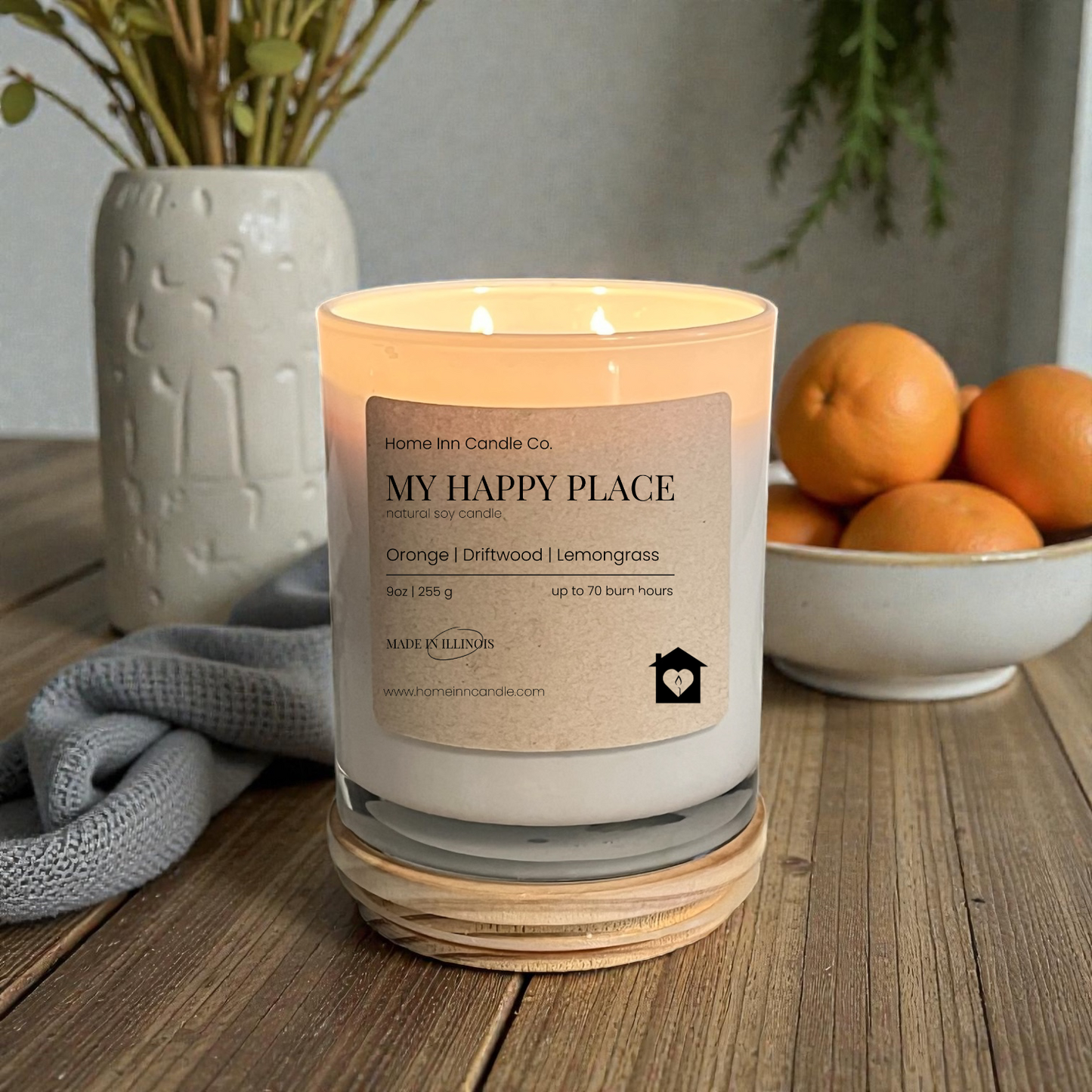 My Happy Place Candle