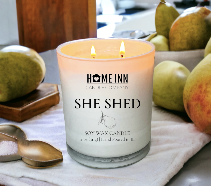 She Shed Candle