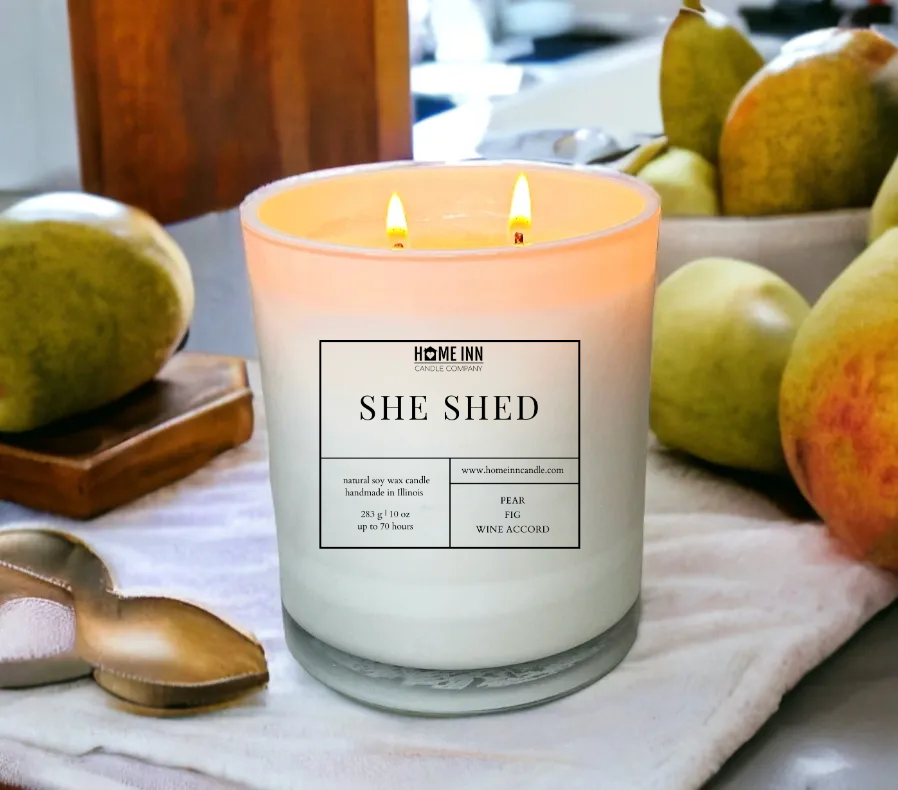 She Shed Candle