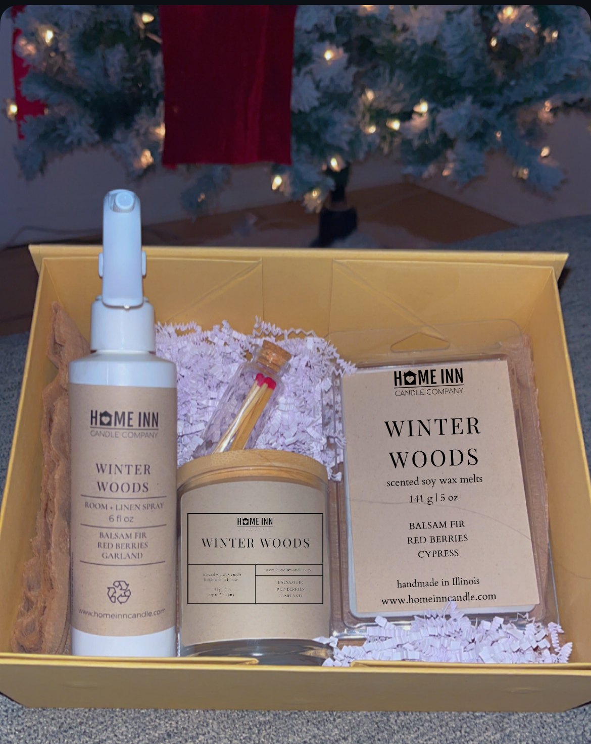 Candle Gift Set | Candle Gift Box | Christmas Gift