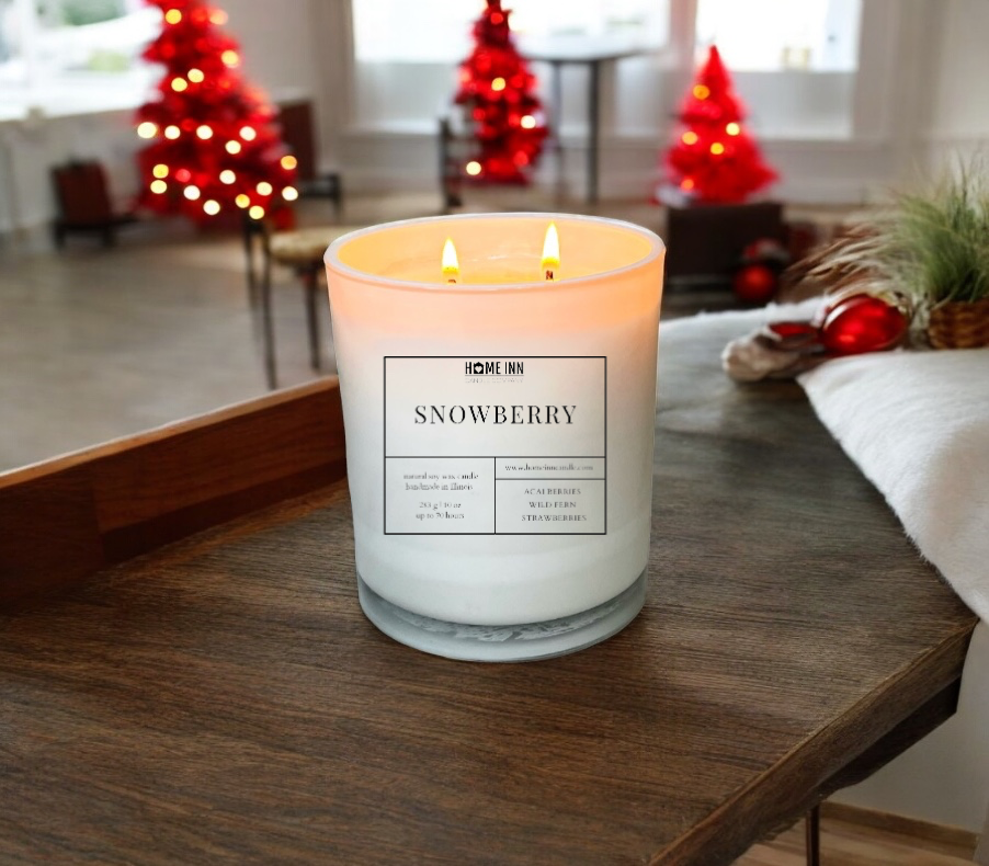 SnowBerry Candle