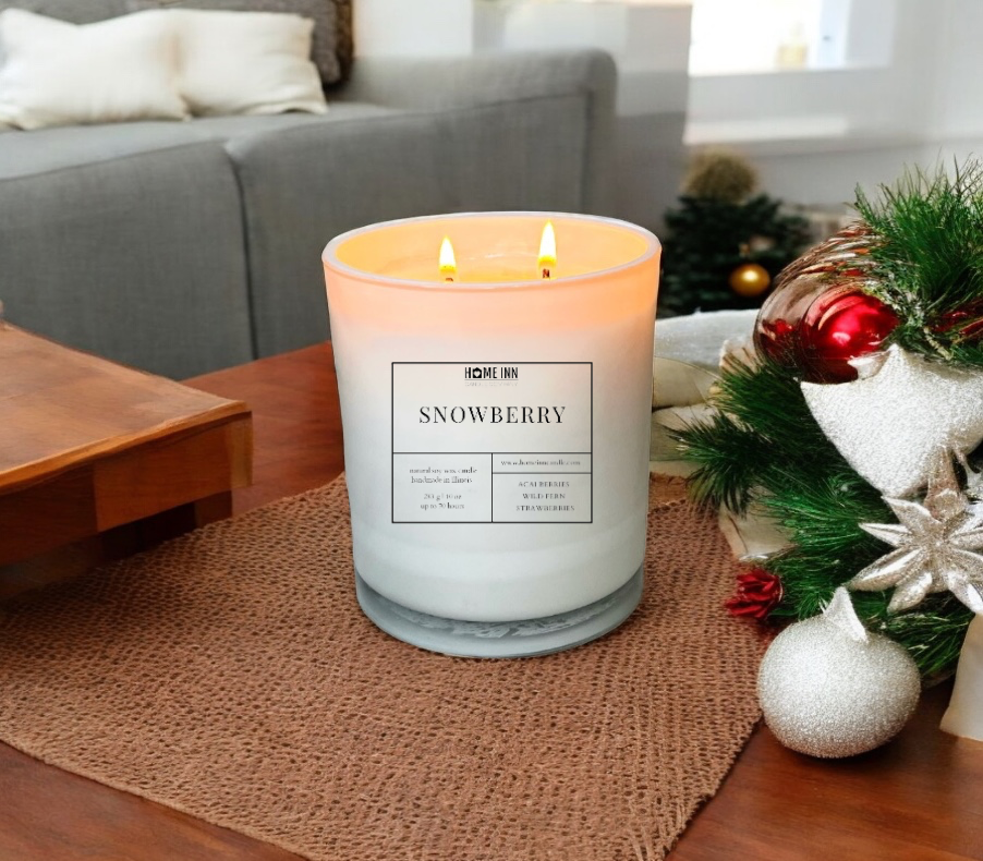 SnowBerry Candle